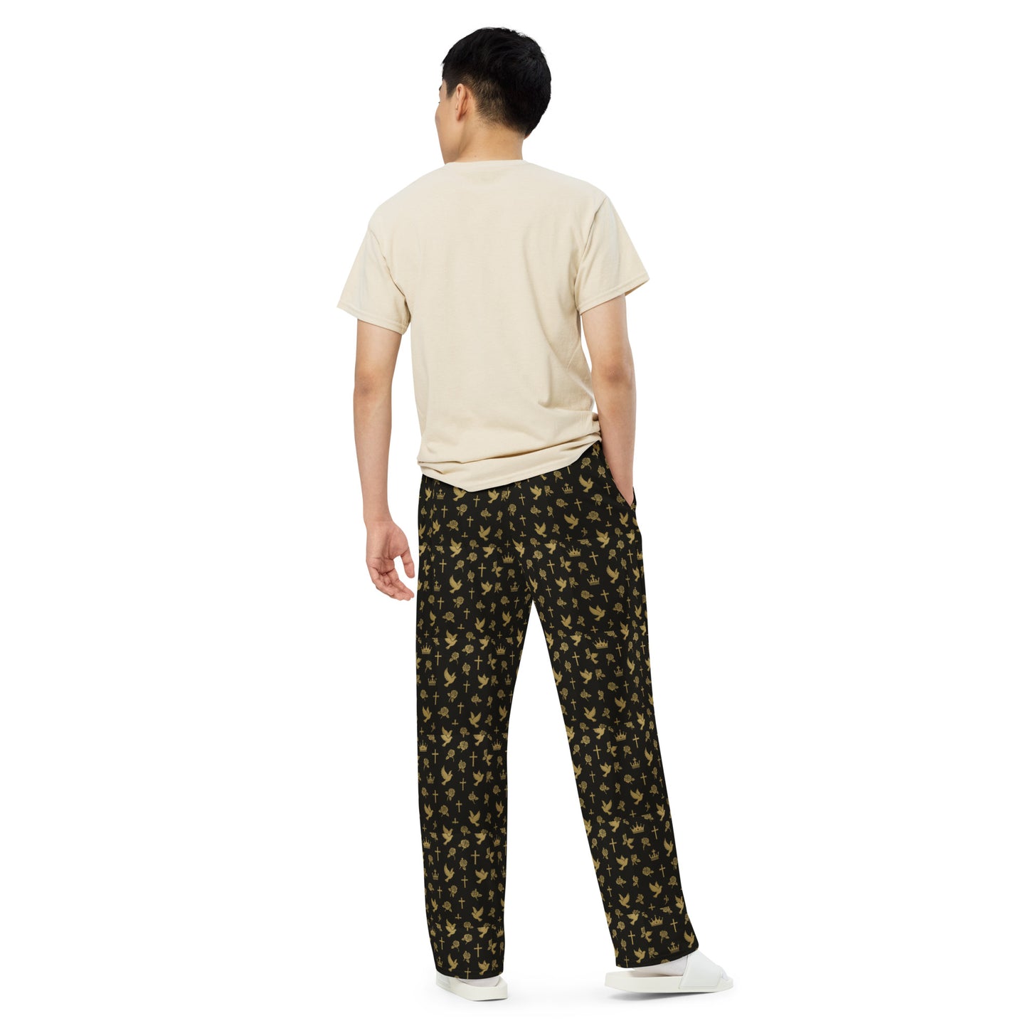 Iconic Gold - Wide-Leg Pants
