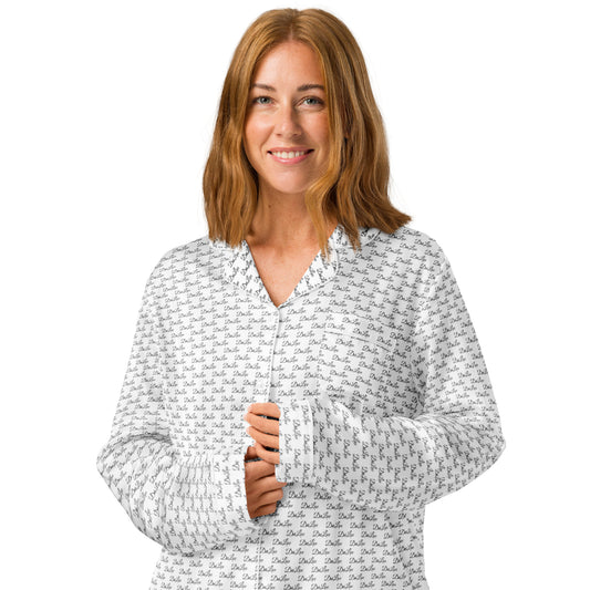 White Dei Lux - Women’s Long Sleeve Pajama Top