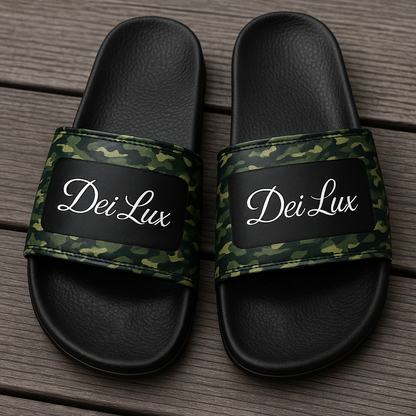 Black & Camo - Men’s Slides