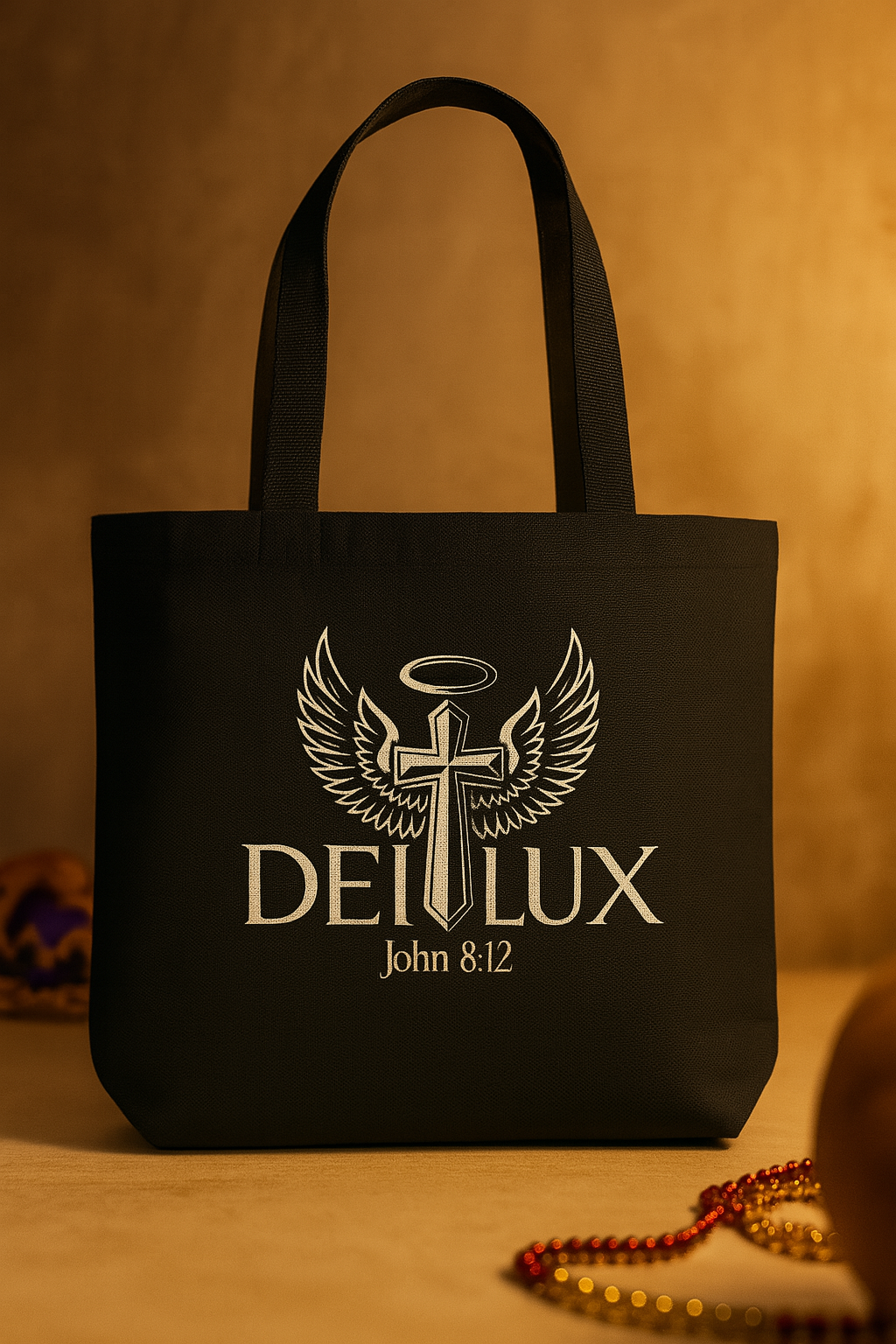 Wings & Halo - Large Organic Tote