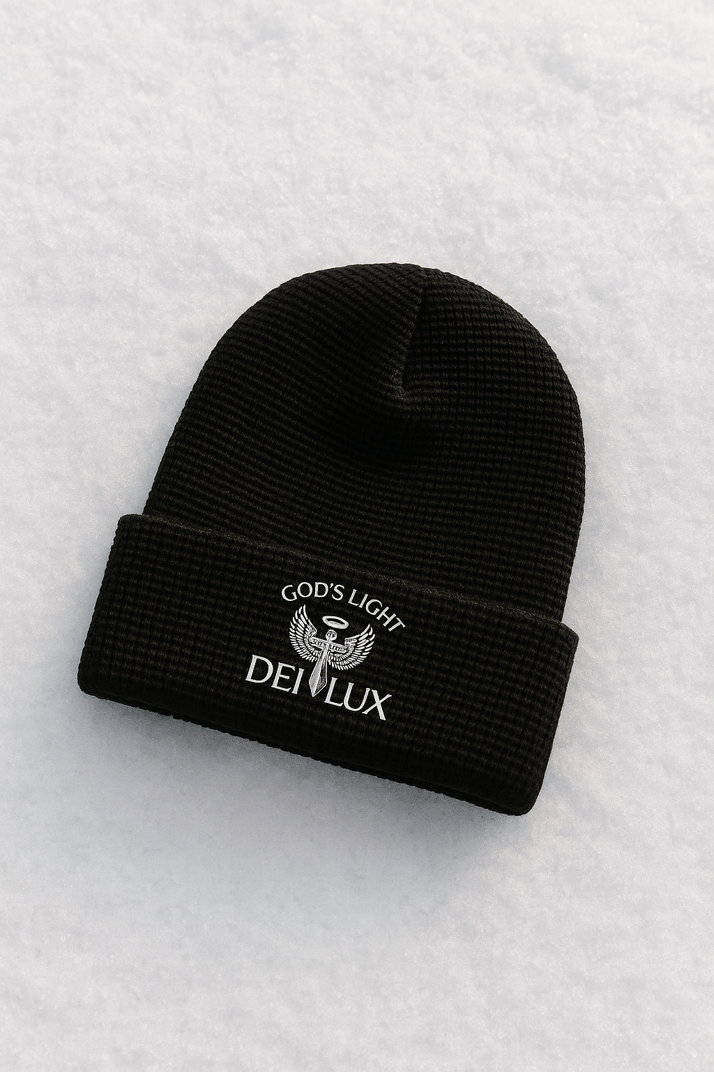 Wings & Halo - Waffle beanie