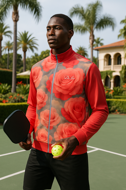 Rose Sky - Unisex Track Jacket