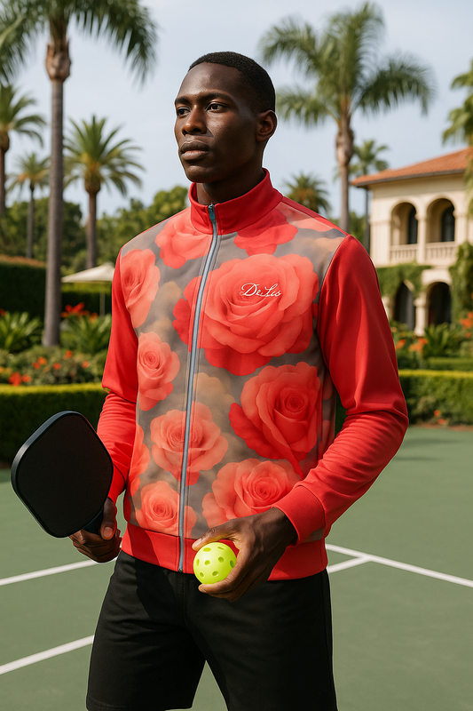 Rose Sky - Unisex Track Jacket