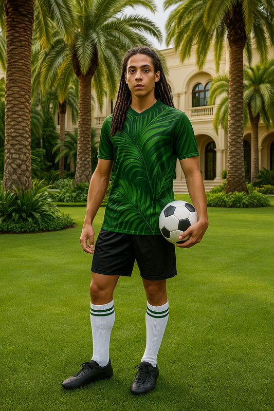 Emerald Palms - Recycled Unisex Sports Jersey