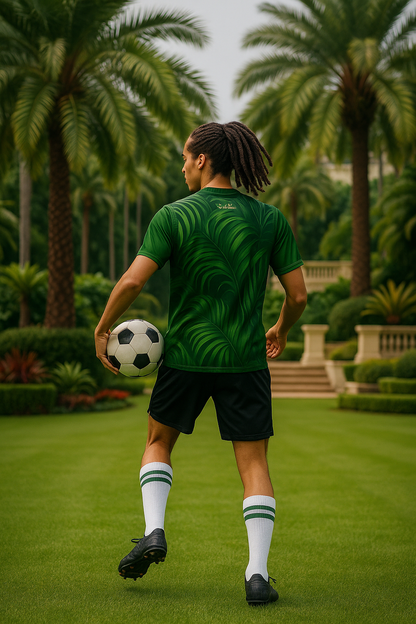 Emerald Palms - Recycled Unisex Sports Jersey