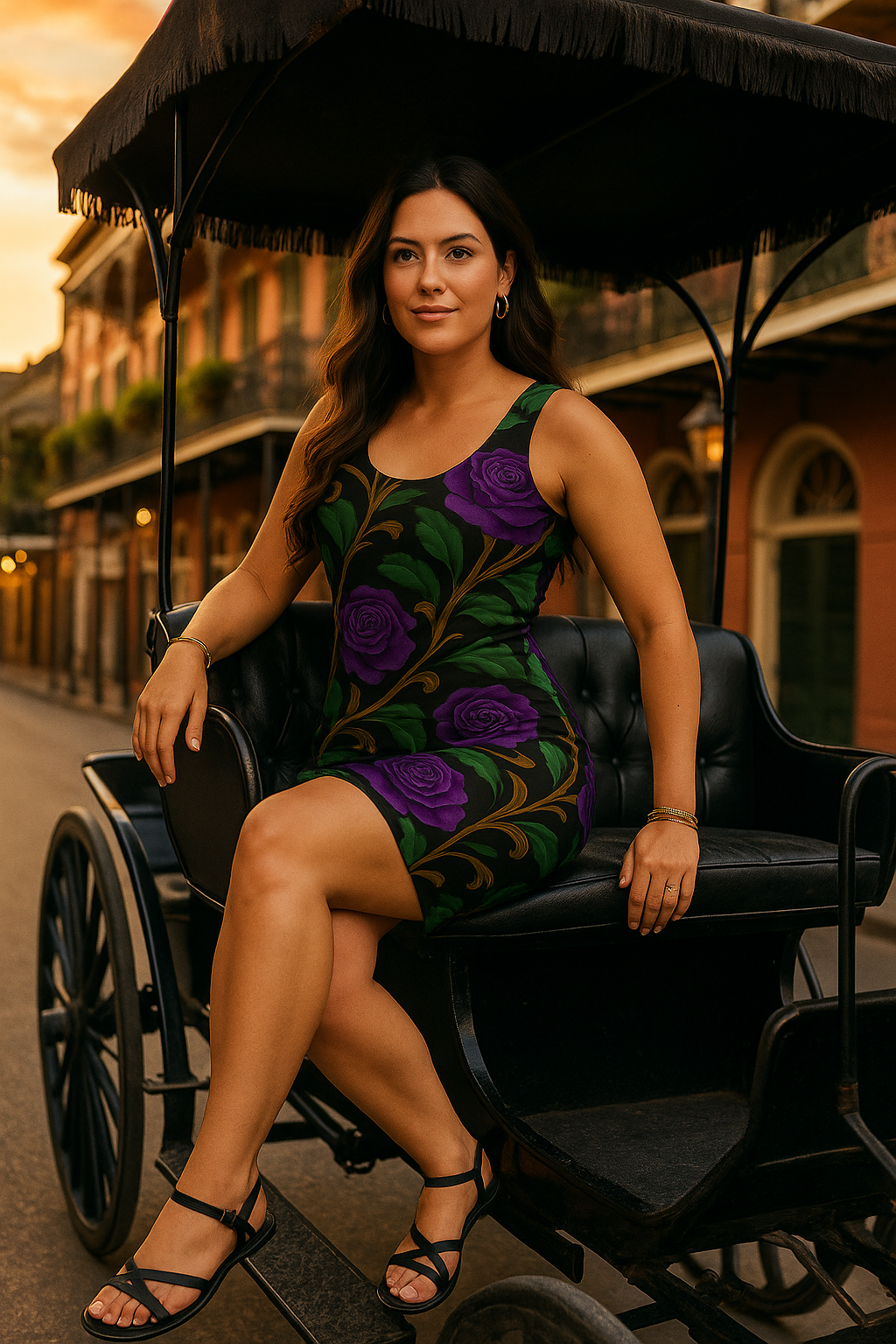 Violet Bloom - Bodycon Dress