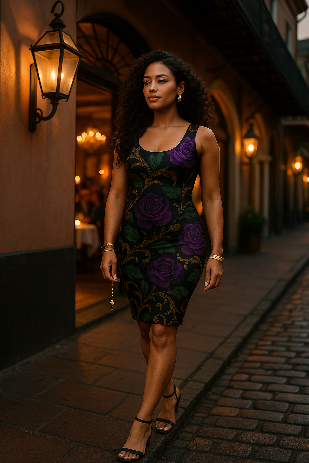 Violet Bloom - Bodycon Dress