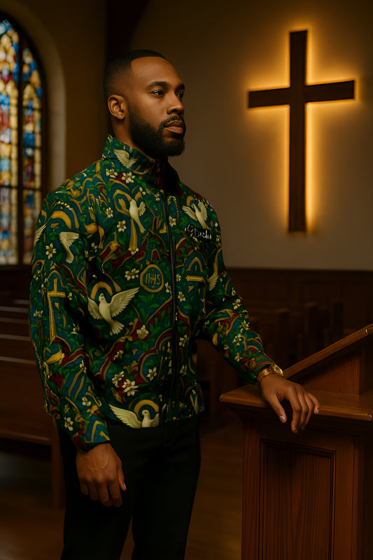 Crown & Cross - Unisex Track Jacket