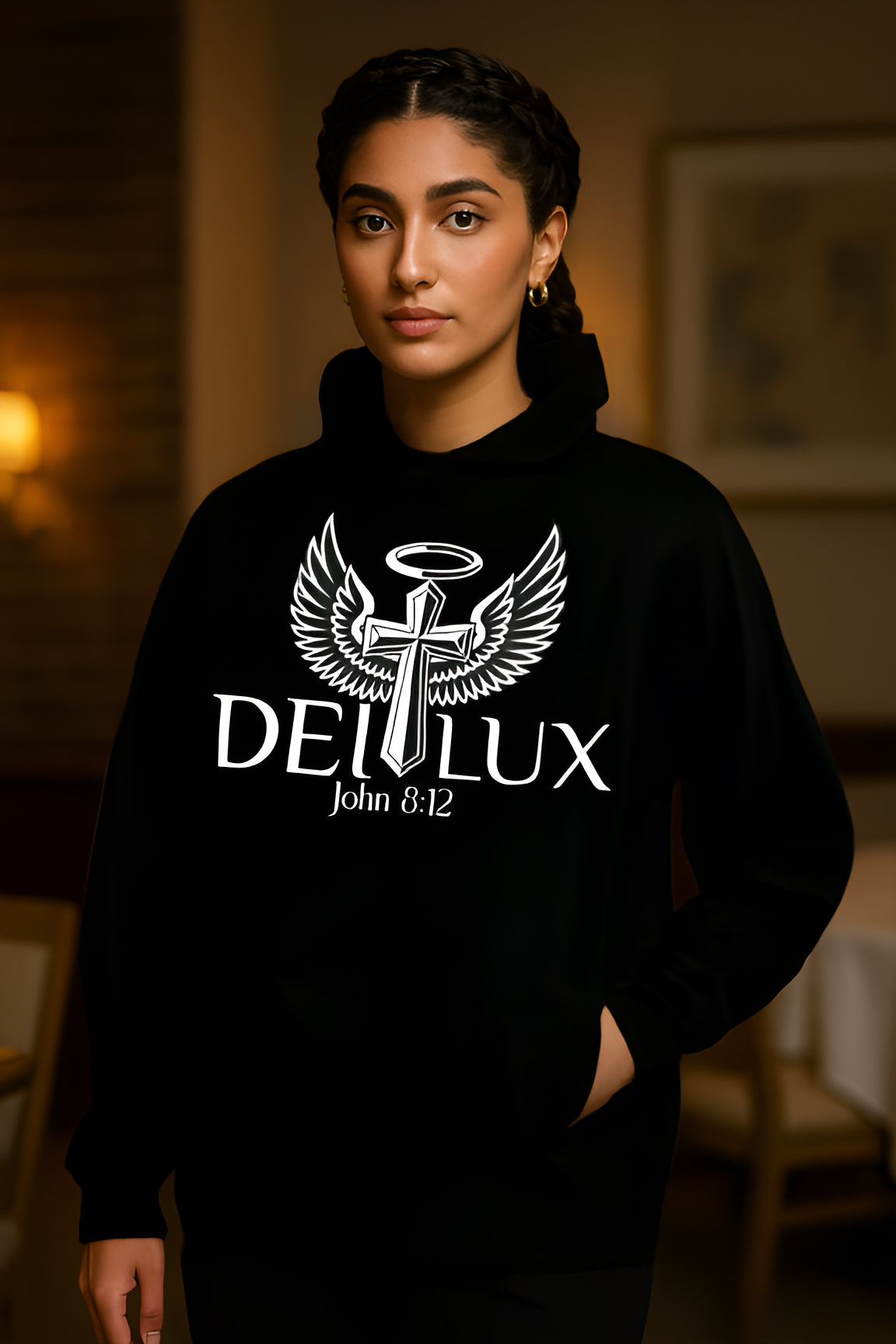 Unisex oversized hoodie