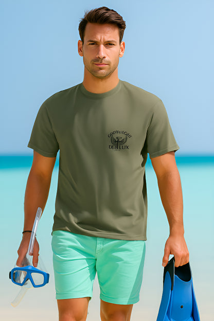 Unisex garment-dyed heavyweight t-shirt