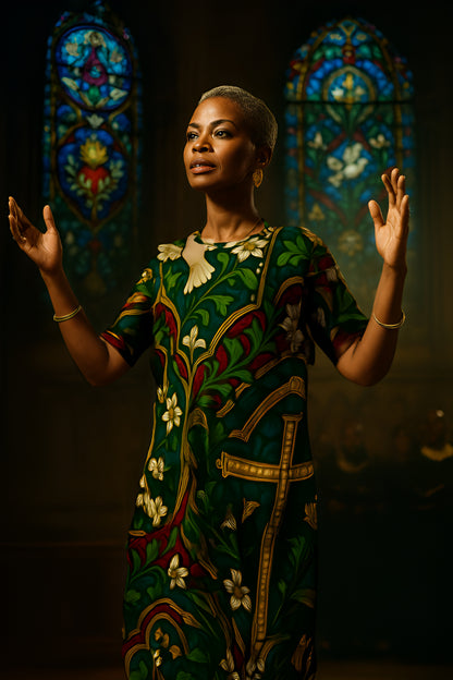 Crown & Cross - T-shirt dress