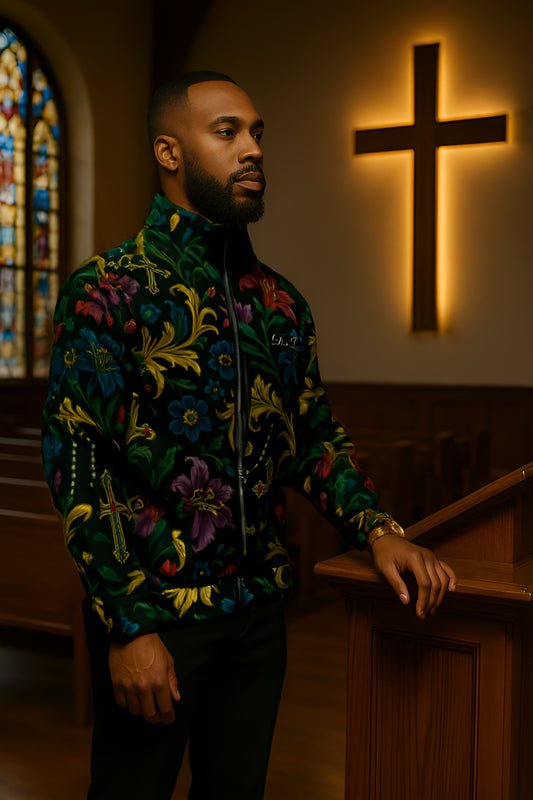 Cross & Flora - Unisex Track Jacket