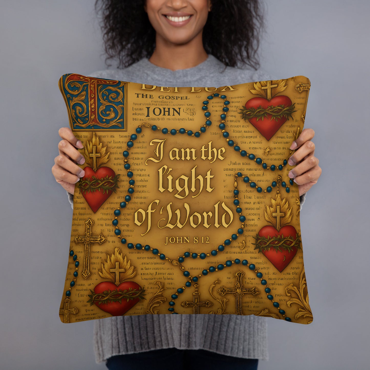 God's Light - Accent Pillow