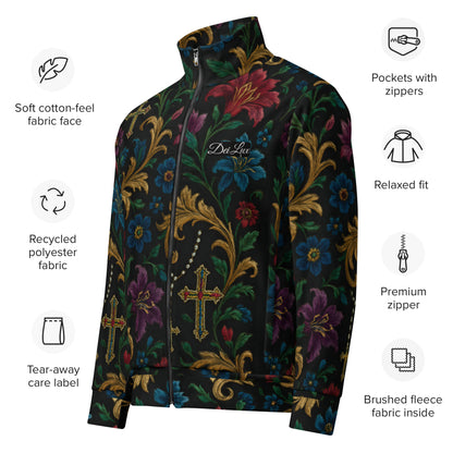 Cross & Flora - Unisex Track Jacket