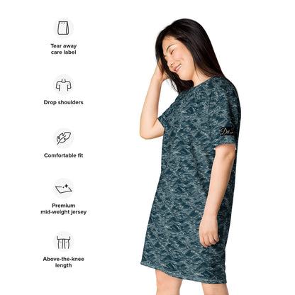 Sacred Water T-shirt dress