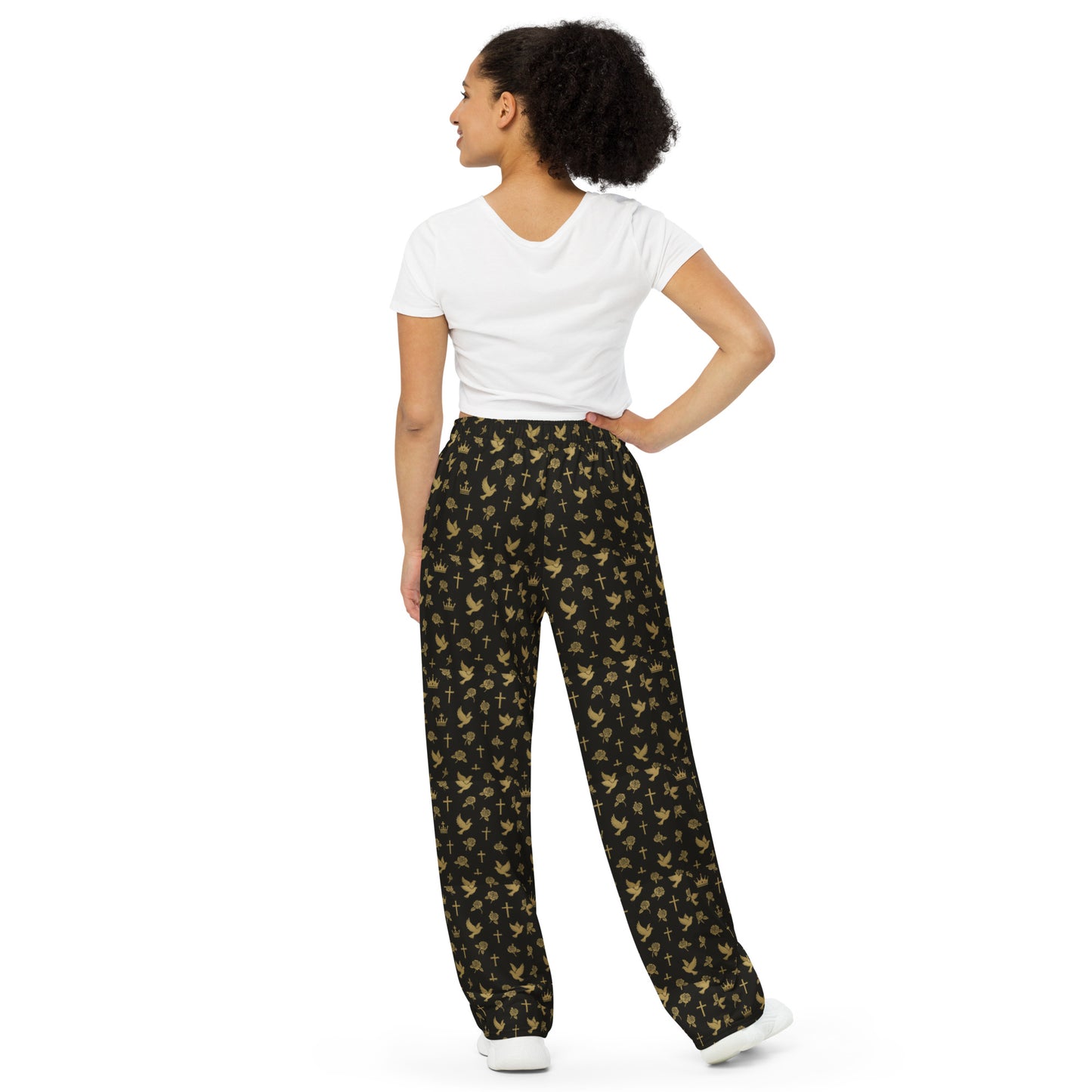 Iconic Gold - Wide-Leg Pants
