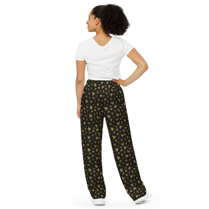 Iconic Gold - Wide-Leg Pants