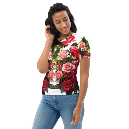 Rose Bouquet - Garden Women’s Statement Top