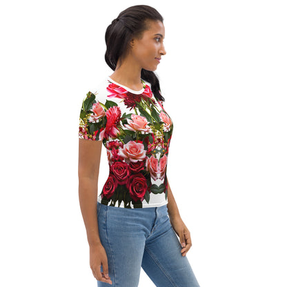 Rose Bouquet - Garden Women’s Statement Top