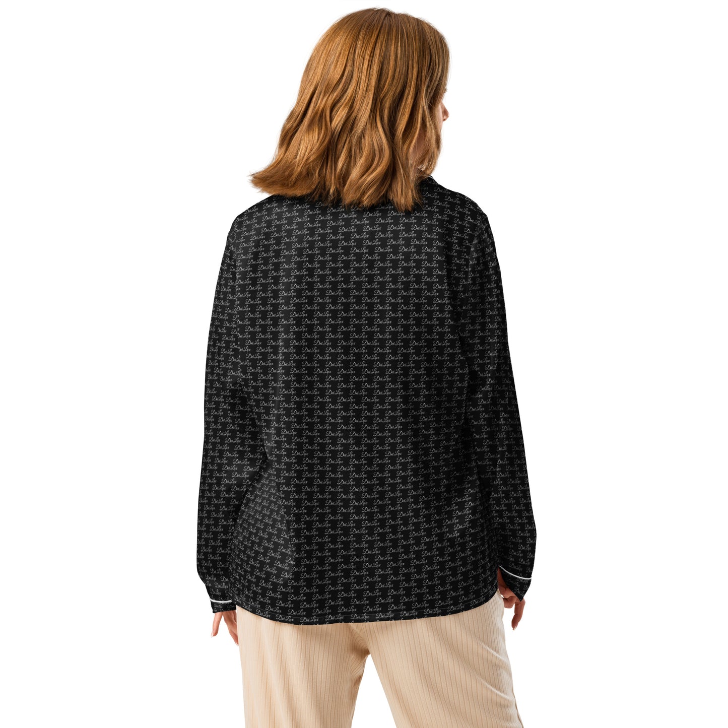 Black Dei Lux - Women’s Long Sleeve Pajama Top