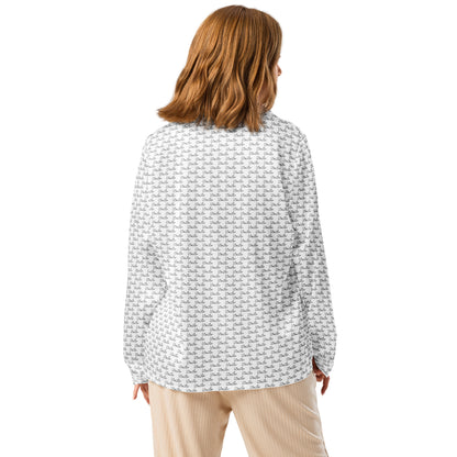 White Dei Lux - Women’s Long Sleeve Pajama Top