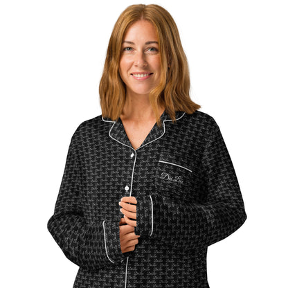 Black Dei Lux - Women’s Long Sleeve Pajama Top