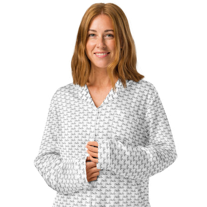 White Dei Lux - Women’s Long Sleeve Pajama Top