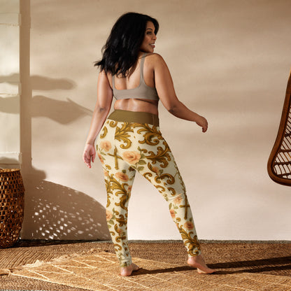 Gilded Rosary - Yoga Leggings