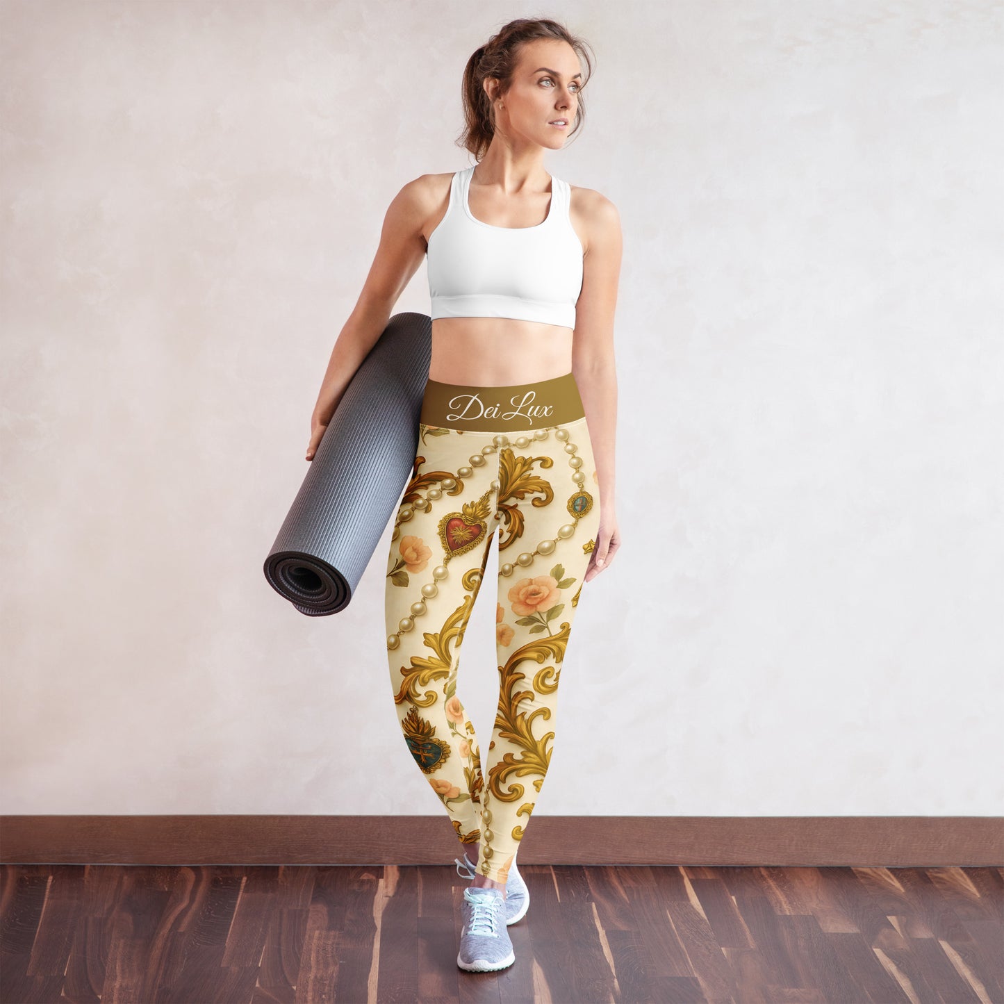 Gilded Rosary - Yoga Leggings