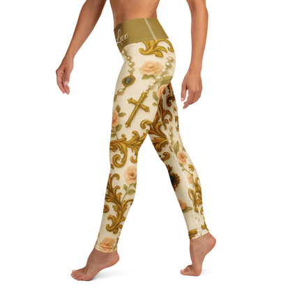 Gilded Rosary - Yoga Leggings