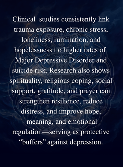 Faith Based Mental Health Report by The Mind of Christ Prayer System