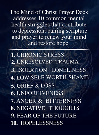 Faith Based Mental Health Report by The Mind of Christ Prayer System