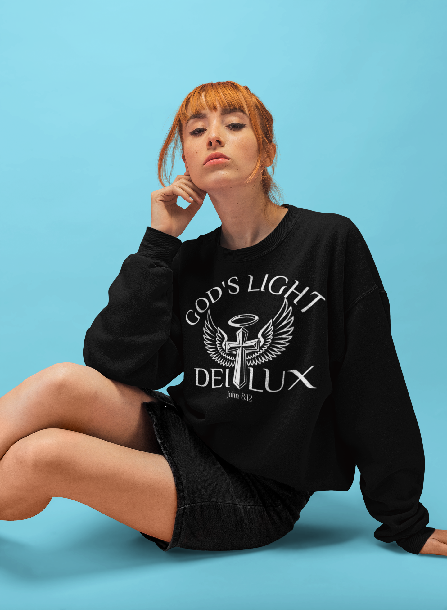 Unisex organic oversized sweatshirt