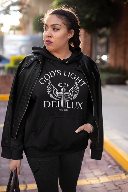 Unisex organic side pocket hoodie