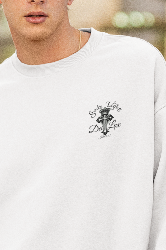 Unisex organic oversized sweatshirt