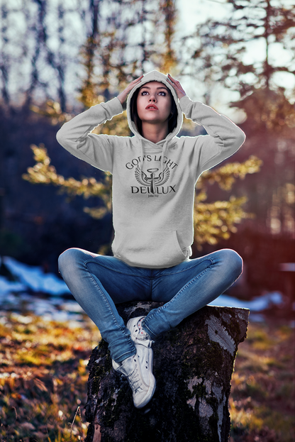 Unisex organic side pocket hoodie