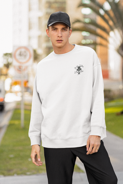 Unisex organic oversized sweatshirt